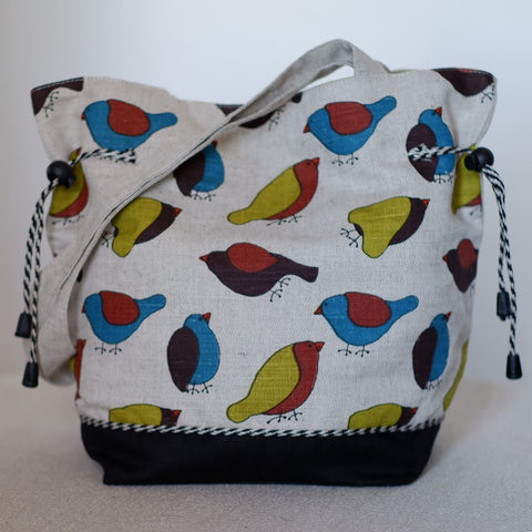 Shoulder Bag with different prints