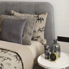 Soft Linen Duvet Covers Horses - Linen Room Latvia